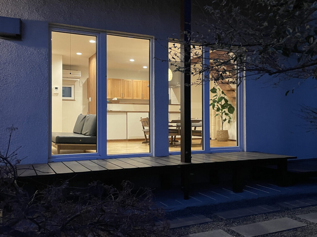 高断熱住宅の室内