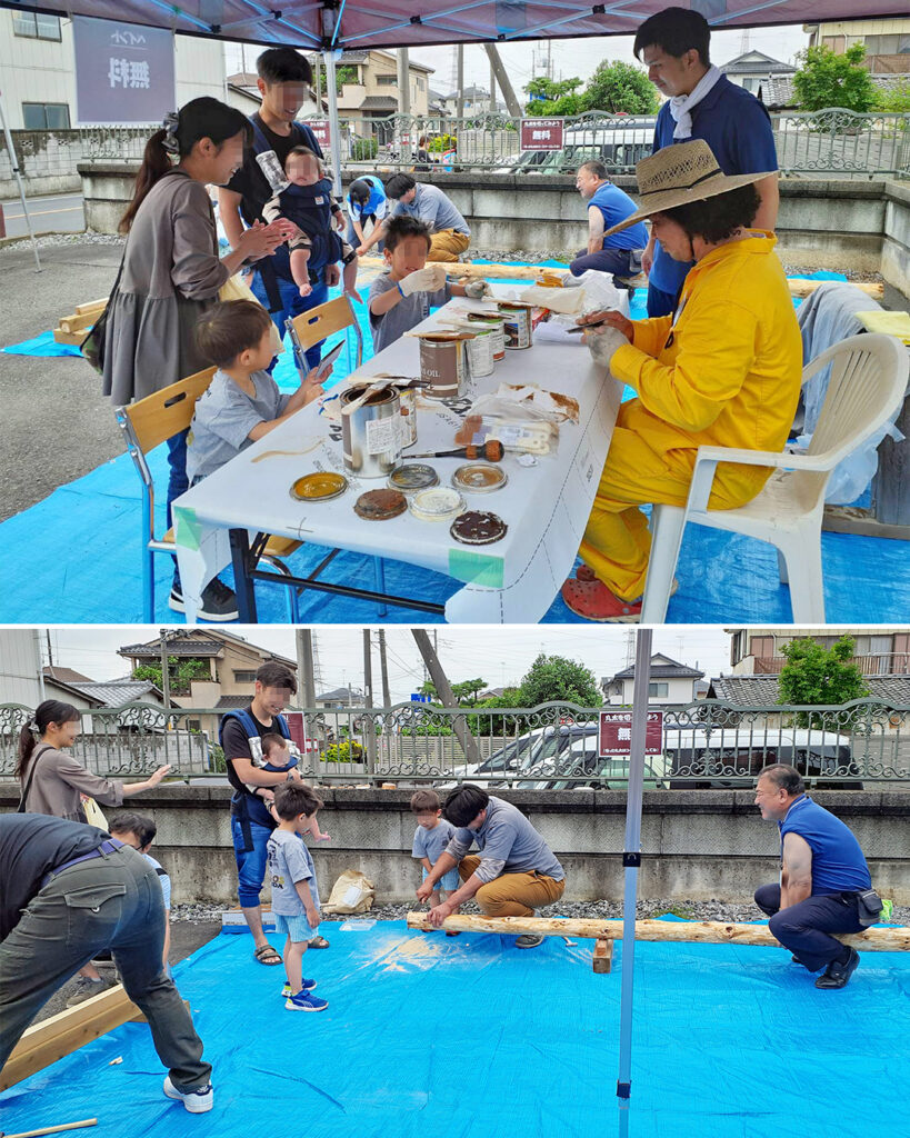高気密・高断熱・高耐久な家づくりを行っている佐藤ホーム主催「モノ・ヒト・コト展」スタッフの様子