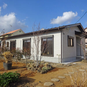 佐藤ホーム施工例2209庭と共に暮らす家外観