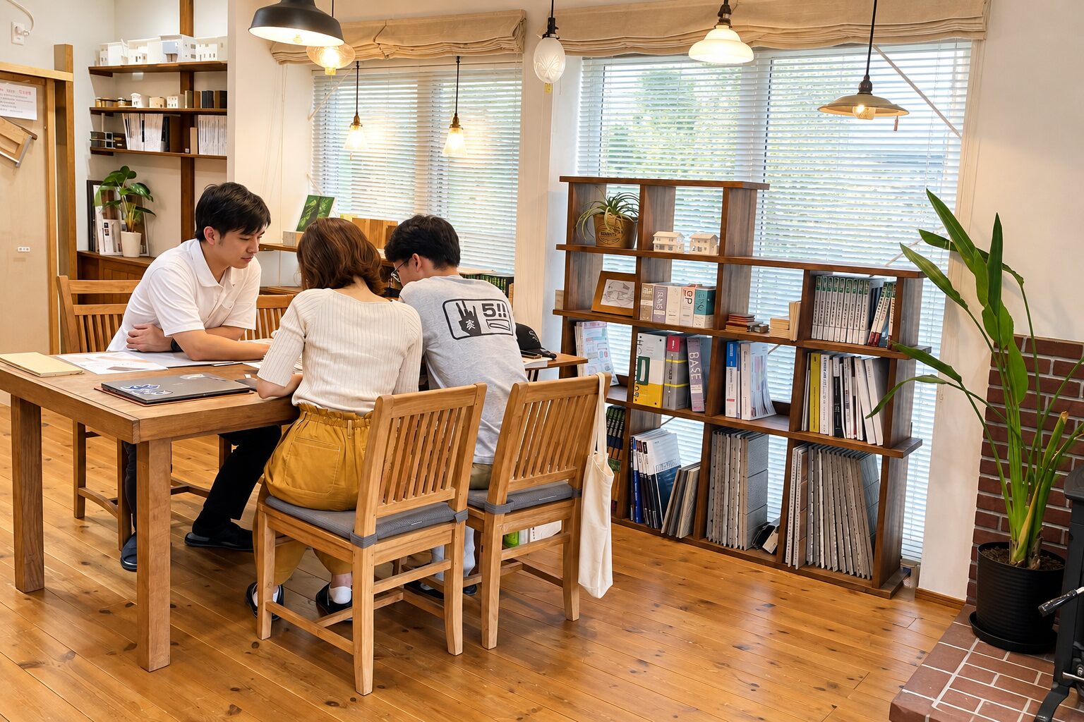 佐藤ホームの家づくりの打ち合わせ