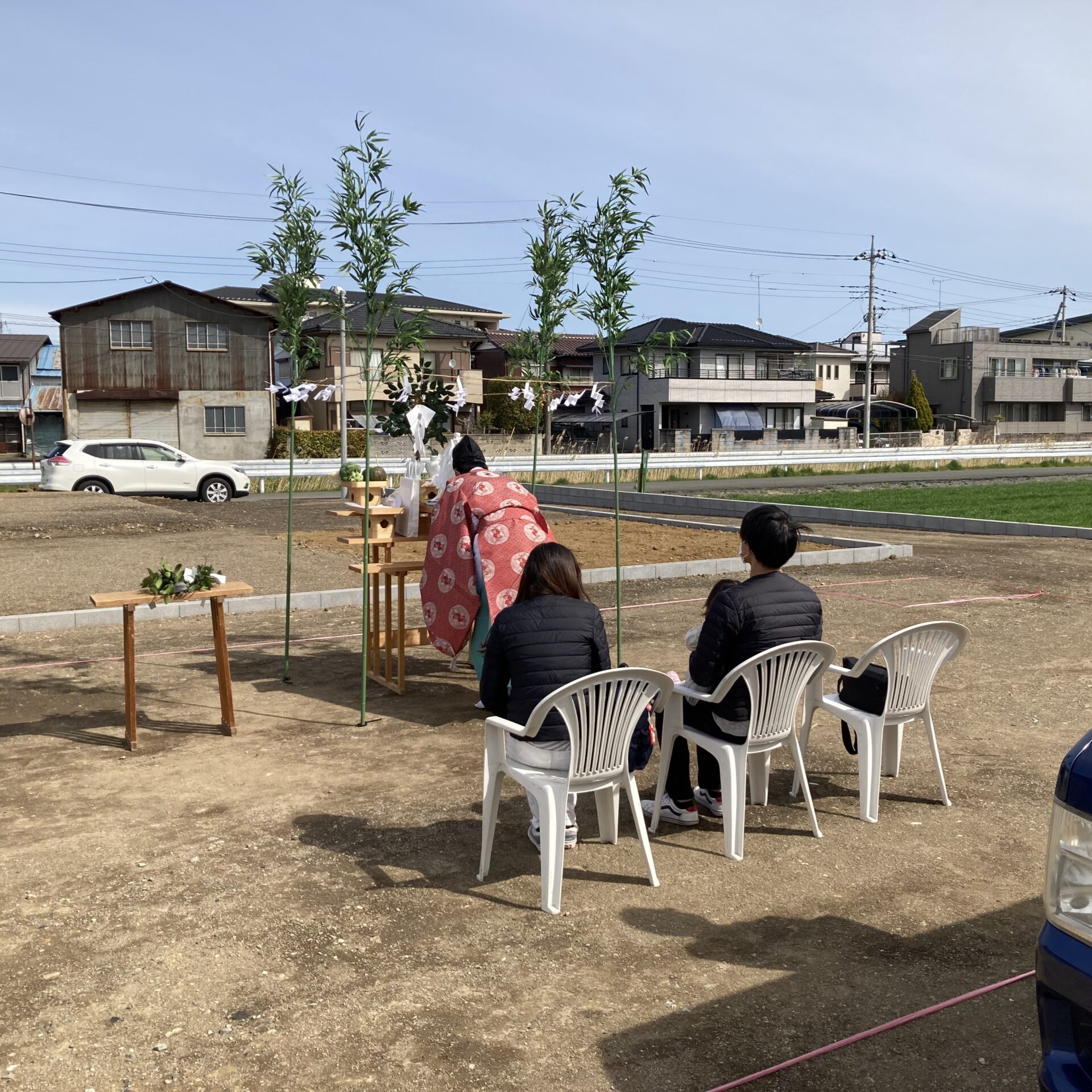 地鎮祭・地盤調査
